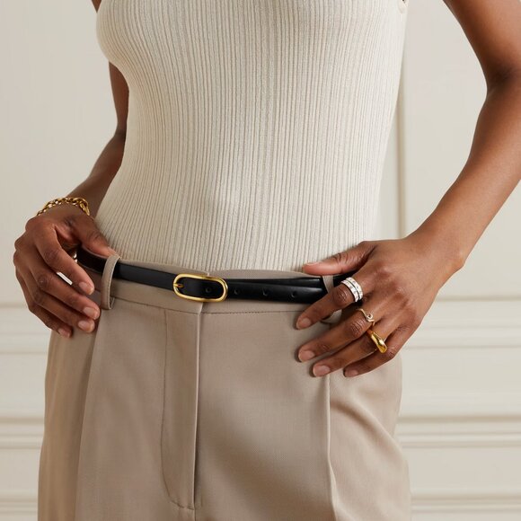 NWT Anderson\'s Skinny Oval Belt